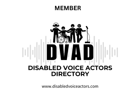 Member of Disabled Voice Actors Directory Member of Disabled Voice Actors Directory